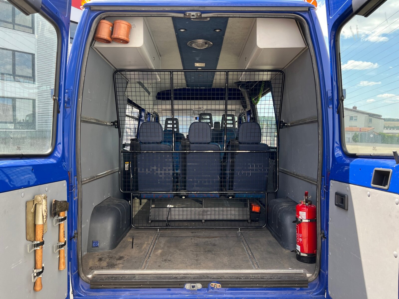 Minibús, Furgoneta de pasajeros Fiat Ducato 230 L 2.8 TD 4x2 Ducato 230 L 2.8 TD 4x2, Ex-THW, 9 Sitze: foto 12