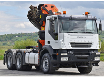 Cabeza tractora Iveco TRAKKER 450*Sattelzugmaschine*PK 44002+FUNK/ 6x4: foto 4