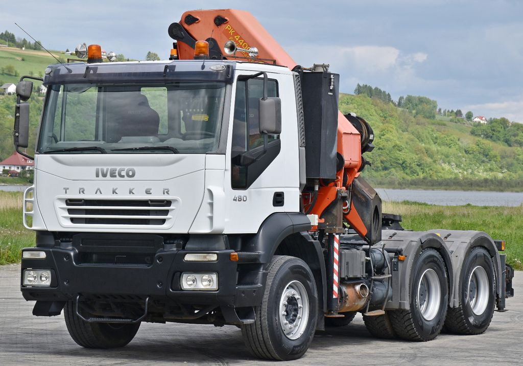 Cabeza tractora Iveco TRAKKER 450*Sattelzugmaschine*PK 44002+FUNK/ 6x4: foto 3
