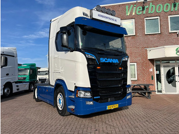 Cabeza tractora Scania S500 S500 FULL AIR ACC/LED/LEDER SITZE/FULL OPTIONS/SCANIA SERVICE TOP CONDITION!!!!!!!!!!!!!!: foto 1