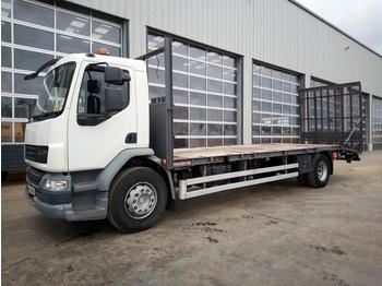 Camión caja abierta para transporte de equipos pesados 2010 DAF LF55-220: foto 1