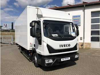 Camión caja cerrada Iveco Eurocargo ML75E21 Koffer+LBW+AHK Klima: foto 1