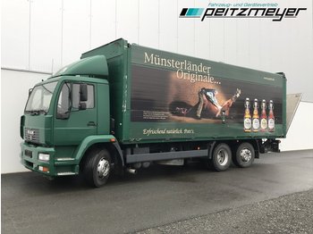 Transporte de bebidas camión MAN L 2000 20.280 FLL Getränke Schwenkwand + LBW + 2 x AHK: foto 1
