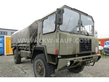 Camión lona MAN Saurer 6 DM 4x4 Winde Army Militär: foto 1