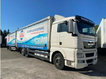 Transporte de bebidas camión MAN TGX 26.440 mit Anhänger Getränke LDW 2.000kg: foto 1