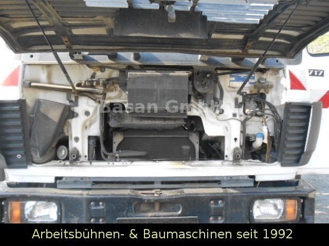 Volquete camión, Camión grúa Mercedes-Benz 1717 AK Kipper Allrad mit Kran: foto 17