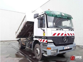Volquete camión, Camión grúa Mercedes-Benz Actros 2031 lames-steel: foto 1
