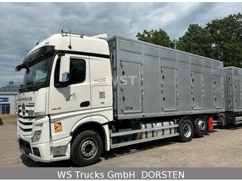 Transporte de ganado camión Mercedes-Benz Actros 2545 L BDF Menke Einstock "Neu" Mehrfach: foto 2