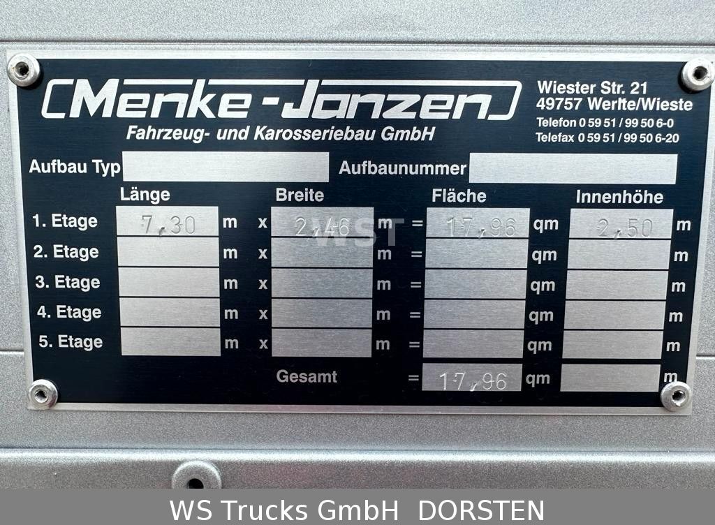 Transporte de ganado camión Mercedes-Benz Actros 2545 L BDF Menke Einstock "Neu" Mehrfach: foto 9
