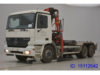 Multibasculante camión, Camión grúa Mercedes-Benz Actros 2631 - 6x2: foto 1