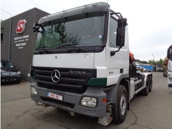 Portacontenedore/ Intercambiable camión Mercedes-Benz Actros 3341 palfinger Pk 23005 tractor TOP: foto 1