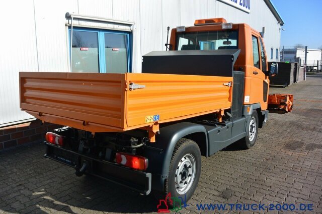 Volquete camión Multicar M30 4x4 Kipper inkl Fiedler Frontschlegelmähwerk: foto 12