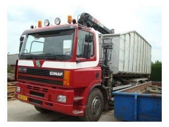 DAF GINAF M 3233 S   6X4 +  KRAAN - Portacontenedore/ Intercambiable camión