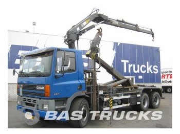 Ginaf M 3132-S Euro 1 HIAB 140-2AW - Portacontenedore/ Intercambiable camión