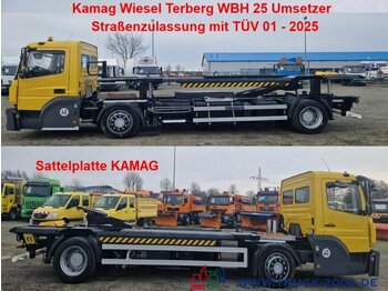  Kamag Wiesel WBH 25 BDF Umsetzer Sattelplatte BC - portacontenedore/ intercambiable camión