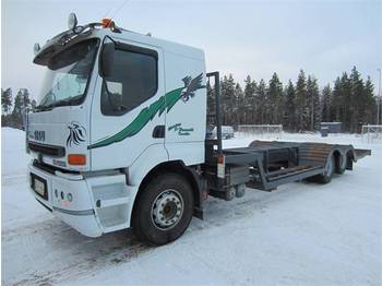 Sisu E11M K-AA 6x2 Metsäkoneen kuljetusauto - Portavehículos camión