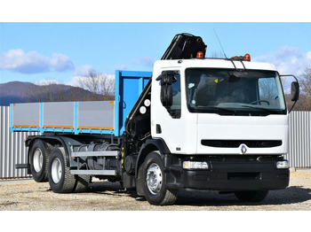 Volquete camión, Camión grúa Renault Premium 320 *KIPPER 6,30m+HIAB 122B-2 DUO: foto 4