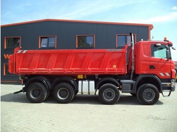 Volquete camión Scania G400 8x6 EURO5 DREISEITENKIPPER MEILLER: foto 1