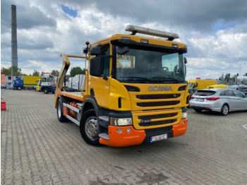 Portacontenedor de cadenas camión Scania P280 LB / 4X2 /E5 /JOAB VL8 /Cheapest skip loader in Europe !: foto 4