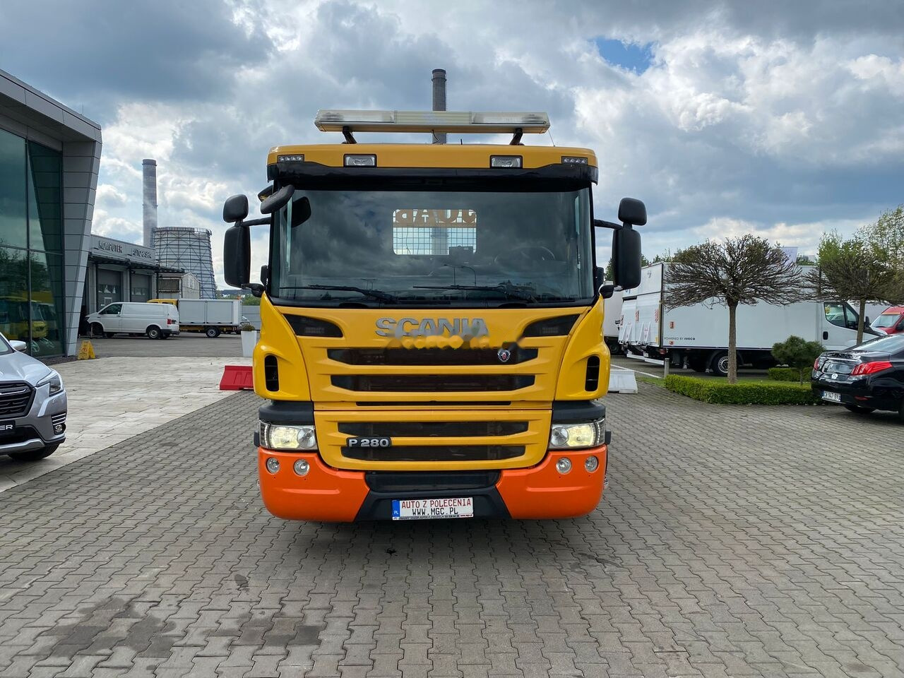 Portacontenedor de cadenas camión Scania P280 LB / 4X2 /E5 /JOAB VL8 /Cheapest skip loader in Europe !: foto 3