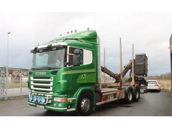 Camión para transporte de madera Scania R500LB6X4 HNB: foto 1