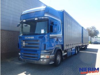 Camión lona Scania R500 6X2 Euro 5 + Van Hool trailer: foto 1
