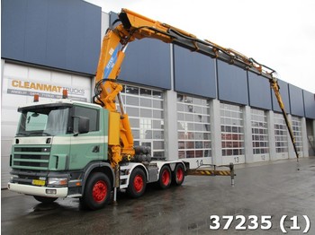 Scania R 124 8x4 Effer 115 ton/meter Kran + Fly-Jib - Camión