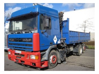 DAF FAS 95-430 EURO 2 6X2 - Volquete camión
