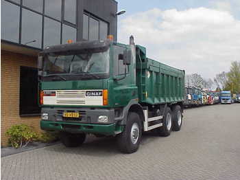 DAF GINAF 3333 S 6X6 KIPPER - Volquete camión