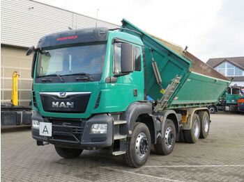 MAN TG-S 35.420 8x4 BB 4-Achs Kipper Carnehl deutsch  - volquete camión