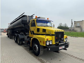 Cisterna camión Volvo N12 + bitum spreader semitrailer: foto 2