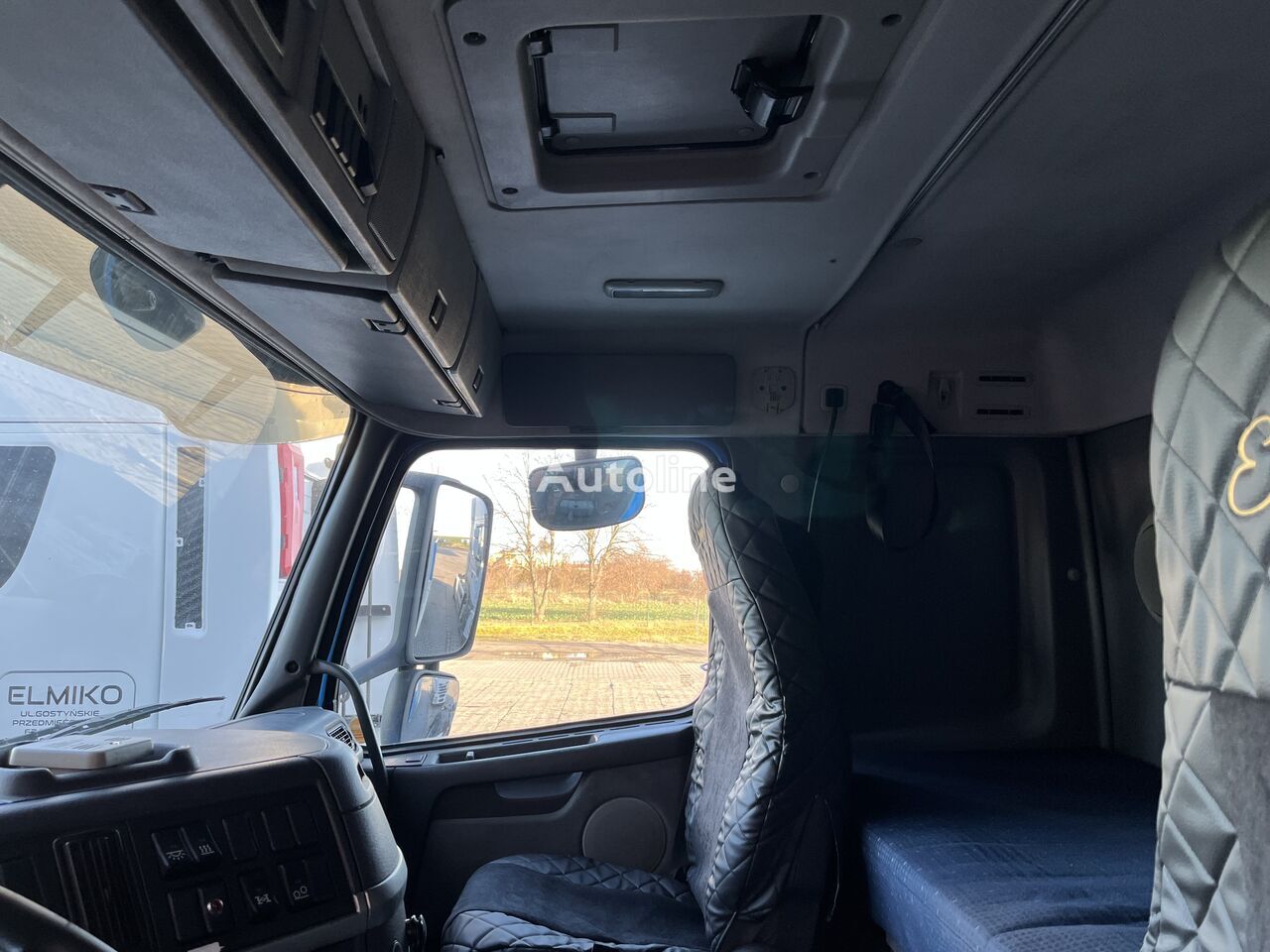 Camión caja abierta, Camión grúa Volvo Volvo FM 12 + przyczepa: foto 12