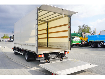 SAXAS Container body + lift Dhollandia 1000 kg - Caja cerrada
