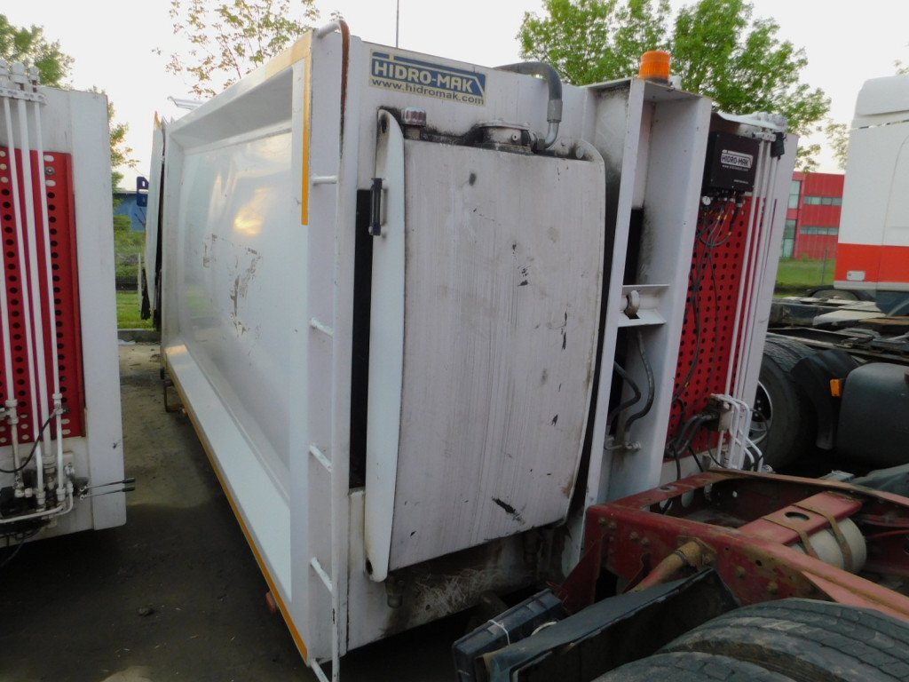 Carrocería intercambiable para camion de basura Hidro mak Compactor hidro mak 15 m3: foto 6