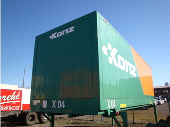 Krone Koffer Glattwand 7,80 m - Carrocería/ Contenedor