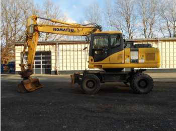 Excavadora de ruedas KOMATSU PW180