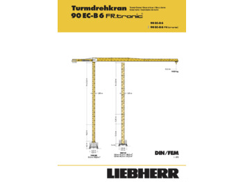 Grúa torre LIEBHERR