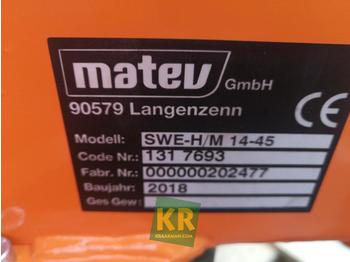 Barredora cucharón Overige MATEV W-H/M14-45 Veegmachine