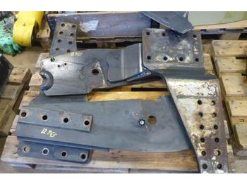 Cargador frontal para tractor Valmet Valtra X150 lastarfästen