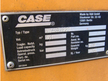 Cazo cargador nuevo Case 4552820 -: foto 3