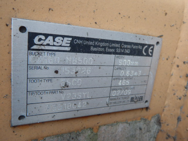 Cazo para Maquinaria de construcción nuevo Case CX160 -: foto 3