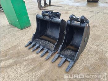  Strickland 36", 18" Digging Bucket 50mm Pin to suit 6-8 Ton Excavator - Cazo