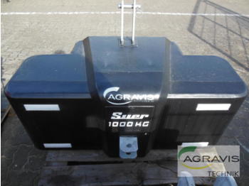 Suer STAHLBETONGEW.1000KG - Contrapeso