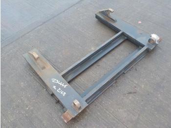 Fork Frame to suit JCB Telehandler - Implemento
