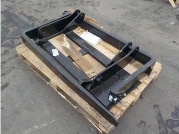  2020 48" Pallet Fork Attachment to suit Yanmar V70S - Horquillas