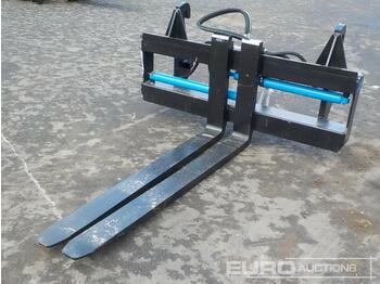  Unused SE Equipment Side Shift Fork Set to suit Kramer Wheeled Loader 380/480/580/680/5075 - Horquillas