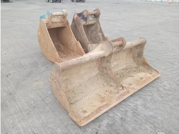 Cazo Strickland 72" Ditching Bucket, 24", 24" Digging Bucket 65mm Pin to suit 13 Ton Excavator (3 of): foto 1
