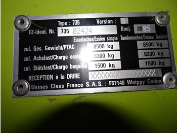 Leasing CLAAS Quadrant 2200 RC, Roto Cut, - empacadora de pacas cuadradas