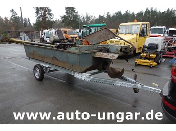 Mulag Conver Mähboot mit L-Mäher - Trailer - Farymann Diesel Motor 22P - Tractor