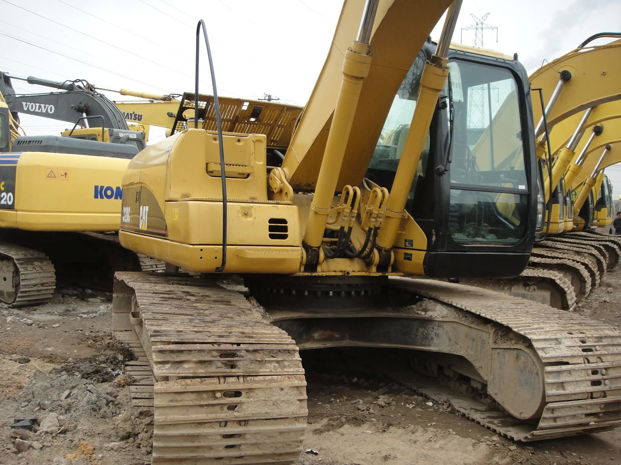 Excavadora de cadenas Construction Heavy Machinery Cat 320CL 20 ton  Excavator Machine CAT CAT320CL  in stock: foto 5